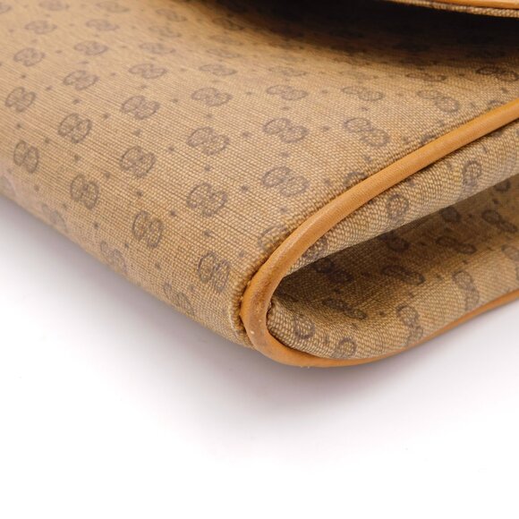 Gucci Vintage Micro GG Supreme Shoulder Bag | Coated Canvas | Authentic | Fair - Picture 6 of 15